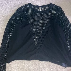 Black long sleeve sweater